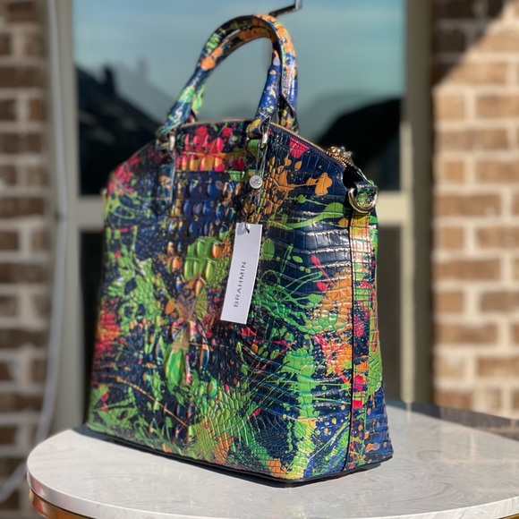 Brahmin Large Duxbury Satchel Festival NWT Handbag - Picture 6 of 7